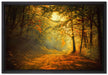 Wald auf Leinwandbild gerahmt Größe 60x40