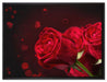 Rosen auf Leinwandbild gerahmt Größe 80x60