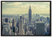 New York Manhattan auf Leinwandbild gerahmt Größe 100x70
