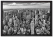 New York Skyline auf Leinwandbild gerahmt Größe 60x40
