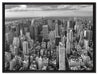 New York Skyline auf Leinwandbild gerahmt Größe 80x60