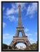 Eifelturm Paris auf Leinwandbild gerahmt Größe 80x60
