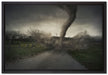 Tornado auf Leinwandbild gerahmt Größe 60x40