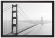 Golden Gate Bridge San Francisco auf Leinwandbild gerahmt Größe 60x40