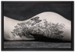 Sexy Tattoos Nice Girl Erotik auf Leinwandbild gerahmt Größe 60x40