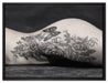 Sexy Tattoos Nice Girl Erotik auf Leinwandbild gerahmt Größe 80x60