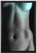 Erotischer Frauenkörper auf Leinwandbild gerahmt Größe 60x40