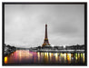 Eifelturm in Paris auf Leinwandbild gerahmt Größe 80x60