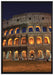 Colosseum in Rom Italien Italy auf Leinwandbild gerahmt Größe 100x70