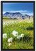 Alpenwiese auf Leinwandbild gerahmt Größe 60x40