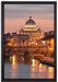 Vatikan Petersplatz auf Leinwandbild gerahmt Größe 60x40