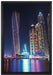 Dubai Burj al Arab auf Leinwandbild gerahmt Größe 60x40