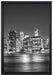 New York City auf Leinwandbild gerahmt Größe 60x40