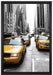 Cityverkehr New York auf Leinwandbild gerahmt Größe 60x40