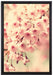 Kirschblüten auf Leinwandbild gerahmt Größe 60x40