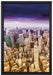 Skyline New York auf Leinwandbild gerahmt Größe 60x40