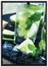 Caipirinha auf Leinwandbild gerahmt Größe 100x70