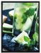 Caipirinha auf Leinwandbild gerahmt Größe 80x60