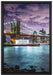 Skyline New York auf Leinwandbild gerahmt Größe 60x40