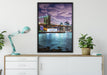 Skyline New York auf Leinwandbild gerahmt verschiedene Größen im Wohnzimmer