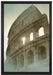 Kolosseum Rom auf Leinwandbild gerahmt Größe 60x40