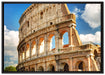 Kolosseum in Rom auf Leinwandbild gerahmt Größe 100x70
