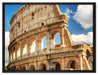 Kolosseum in Rom auf Leinwandbild gerahmt Größe 80x60