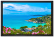 Panorama  an der Toskana auf Leinwandbild gerahmt Größe 60x40