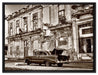 die Strassen Havannas auf Leinwandbild gerahmt Größe 80x60