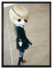 Pullip-Puppe auf Leinwandbild gerahmt Größe 80x60