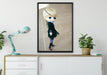 Pullip-Puppe auf Leinwandbild gerahmt verschiedene Größen im Wohnzimmer