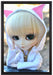 Pullip-Puppe auf Leinwandbild gerahmt Größe 60x40