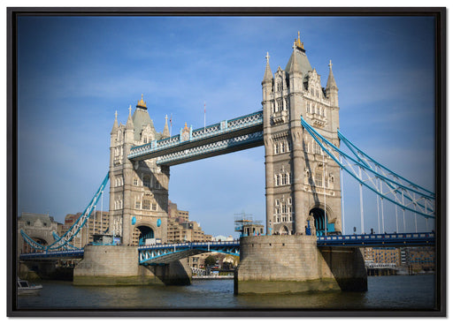 Tower Bridge auf Leinwandbild gerahmt Größe 100x70