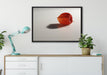 kleine Physalis auf Leinwandbild gerahmt verschiedene Größen im Wohnzimmer