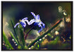 Wiesenblumen Morgen auf Leinwandbild gerahmt Größe 100x70