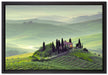 Wunderschöne Toskana Landschaft auf Leinwandbild gerahmt Größe 60x40