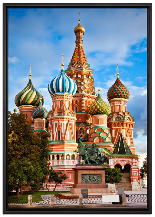 Basilica in St. Petersburg auf Leinwandbild gerahmt Größe 100x70