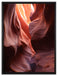Antelope Canyon Arizona auf Leinwandbild gerahmt Größe 80x60