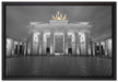 schönes Brandenburger Tor auf Leinwandbild gerahmt Größe 60x40