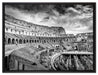 Kolosseum in Rom auf Leinwandbild gerahmt Größe 80x60