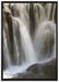kleine Wasserfälle auf Leinwandbild gerahmt Größe 100x70