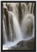 kleine Wasserfälle auf Leinwandbild gerahmt Größe 60x40