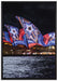 Sydney Opera House auf Leinwandbild gerahmt Größe 100x70