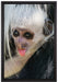 kleines Colobus-Äffchen auf Leinwandbild gerahmt Größe 60x40