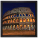 Colosseum in Rom auf Leinwandbild Quadratisch gerahmt Größe 40x40