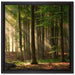 Bäume im auf Leinwandbild Quadratisch gerahmt Größe 40x40