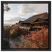 Kiyomizu-dera Tempel in Kyoto auf Leinwandbild Quadratisch gerahmt Größe 40x40
