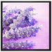 getrockneter Lavendel auf Leinwandbild Quadratisch gerahmt Größe 70x70