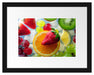 Leckeres buntes Obst Passepartout 38x30
