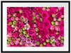 Blumen Passepartout 80x60